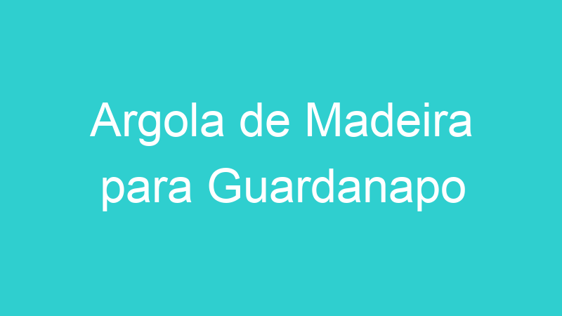 Argola de Madeira para Guardanapo