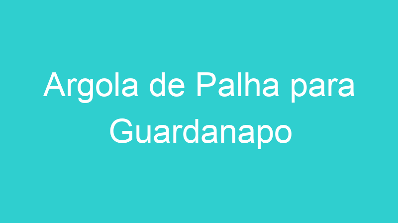 Argola de Palha para Guardanapo