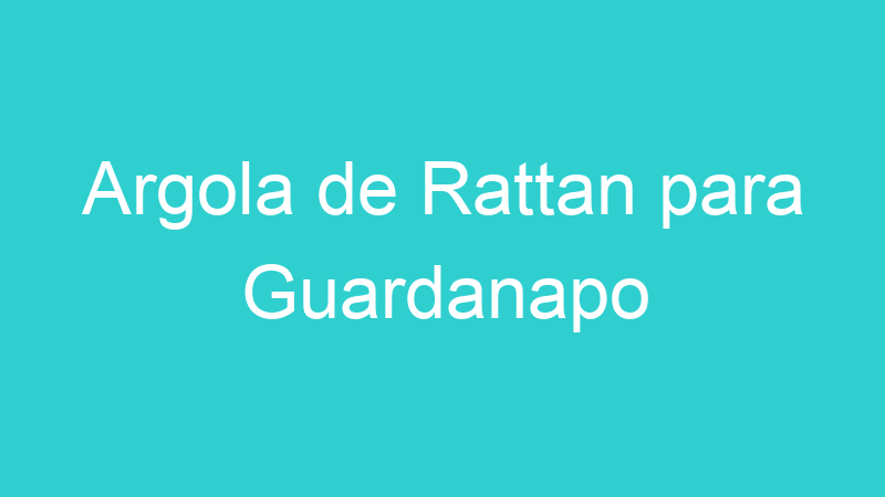 Argola de Rattan para Guardanapo