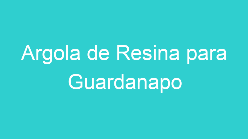 Argola de Resina para Guardanapo
