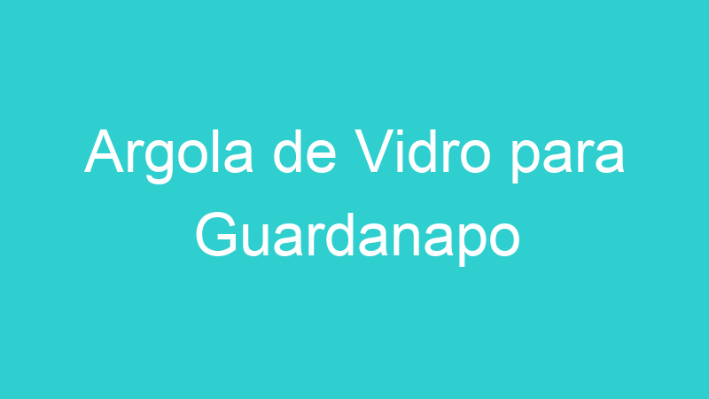 Argola de Vidro para Guardanapo