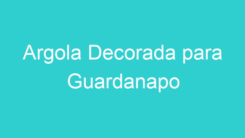 Argola Decorada para Guardanapo