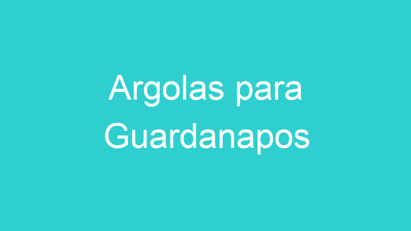 Argolas para Guardanapos