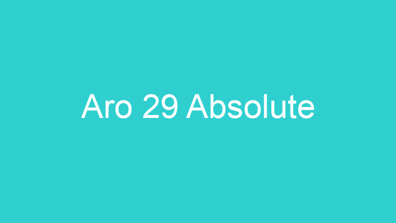 Aro 29 Absolute