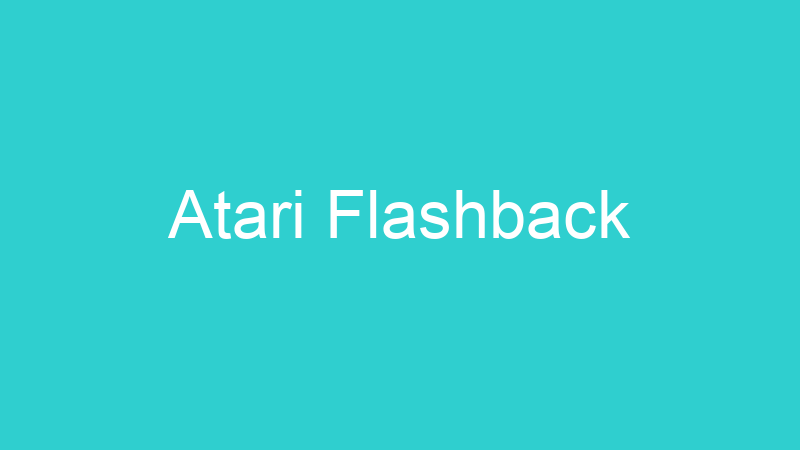 Atari Flashback