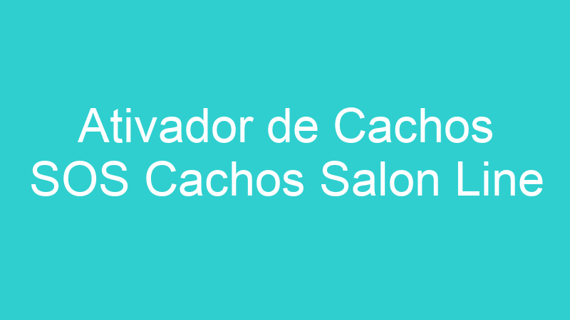 Ativador de Cachos SOS Cachos Salon Line