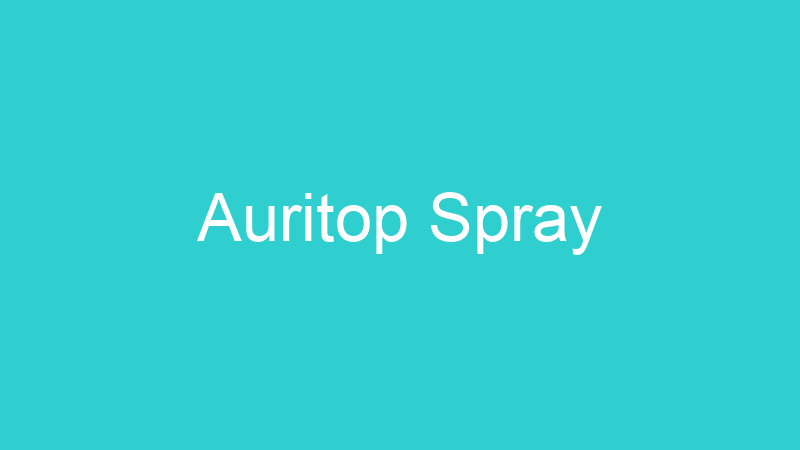 Auritop Spray