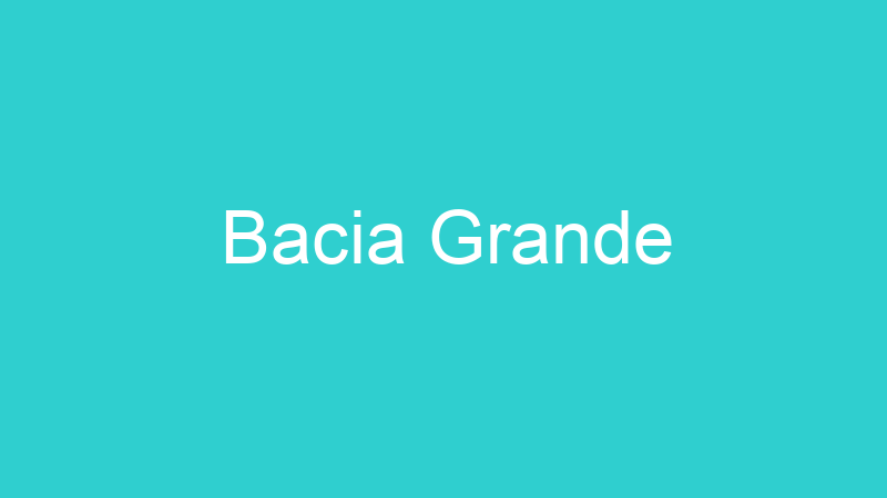 Bacia Grande
