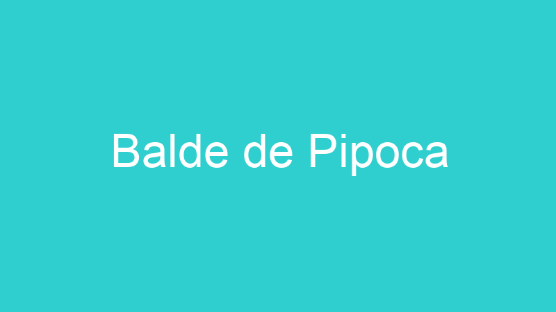 Balde de Pipoca