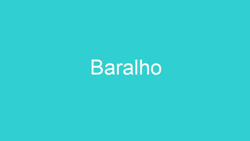 Baralho