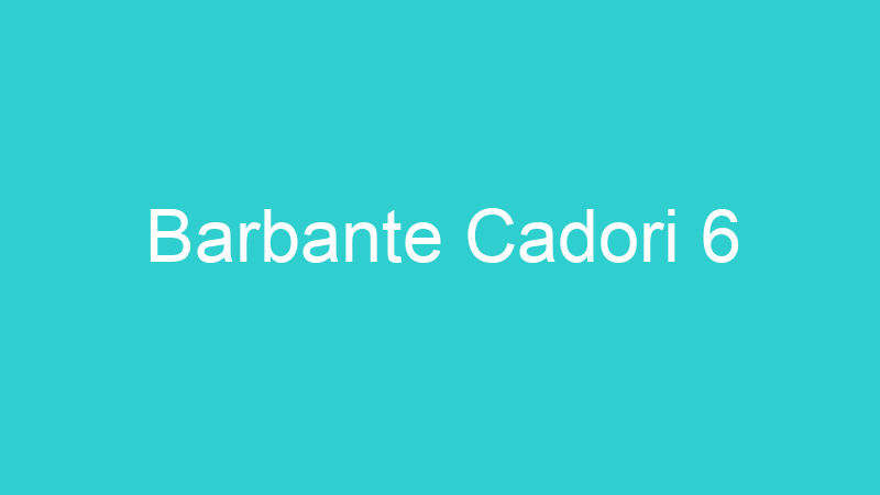 Barbante Cadori 6