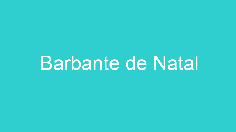 Barbante de Natal