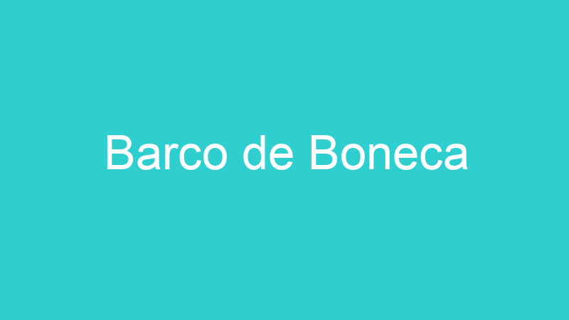 Barco de Boneca