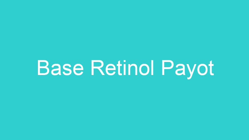 Base Retinol Payot