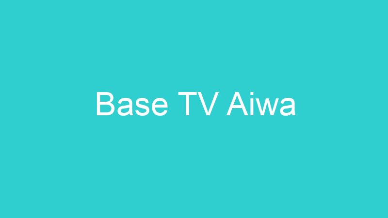 Base TV Aiwa