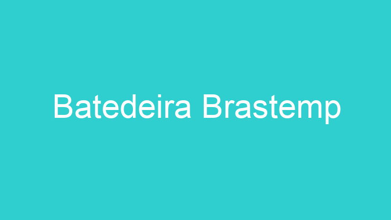 Batedeira Brastemp