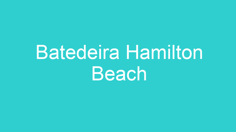 Batedeira Hamilton Beach