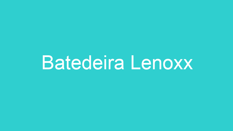 Batedeira Lenoxx