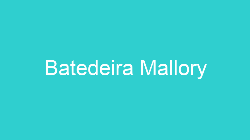 Batedeira Mallory