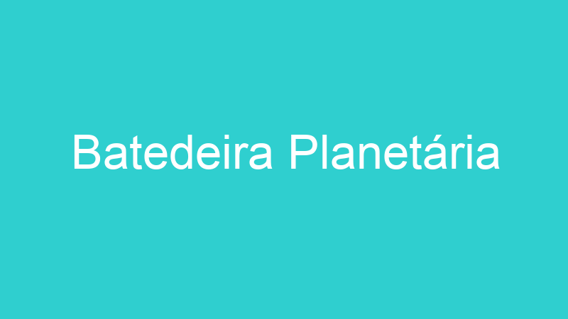 Batedeira Planetária