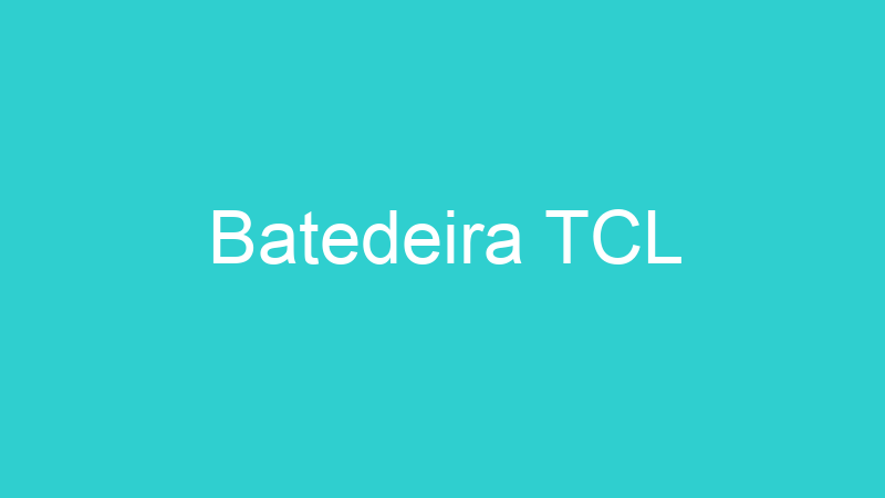 Batedeira TCL