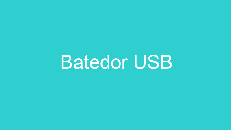 Batedor USB
