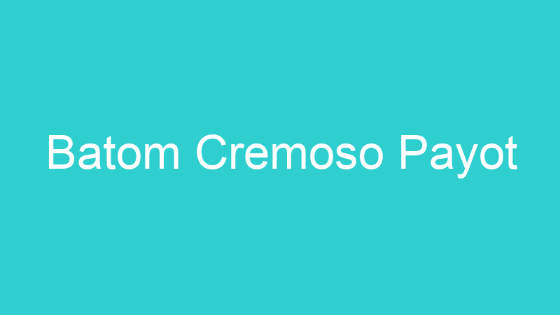 Batom Cremoso Payot