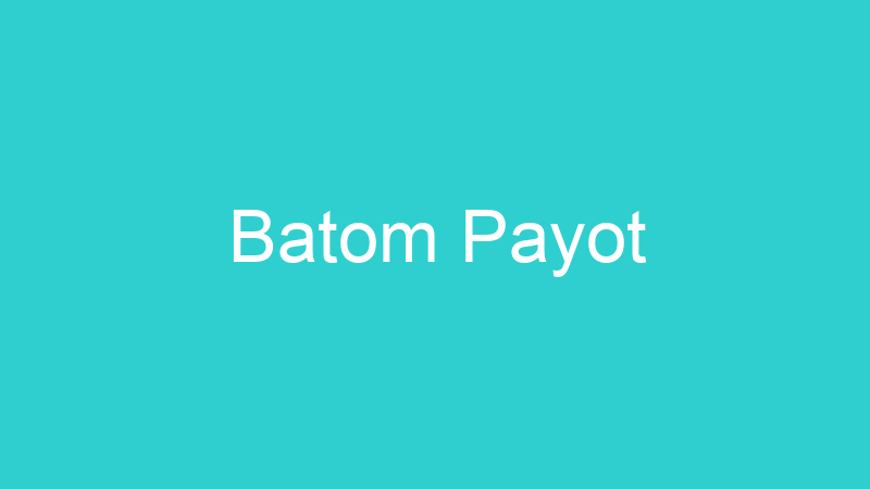 Batom Payot