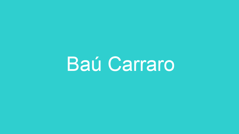 Baú Carraro