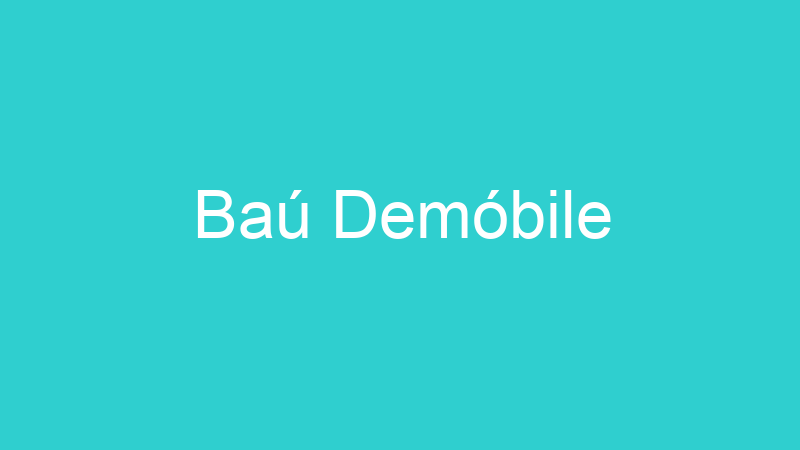 Baú Demóbile