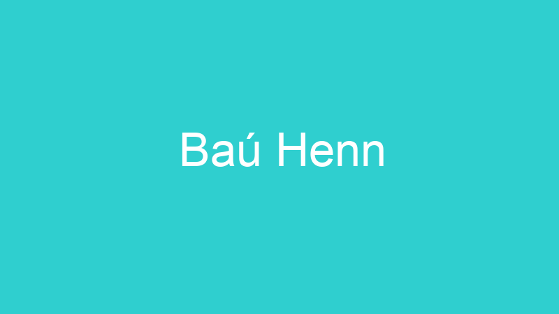 Baú Henn