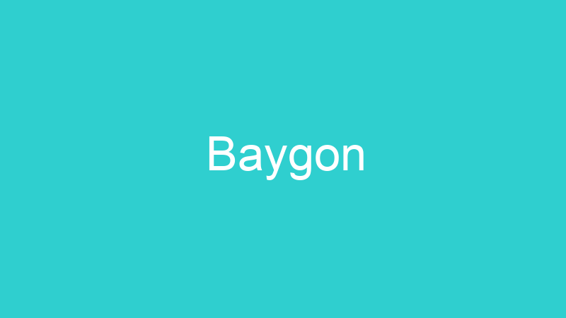 Baygon