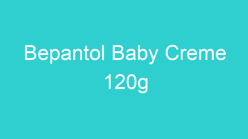 Bepantol Baby Creme 120g
