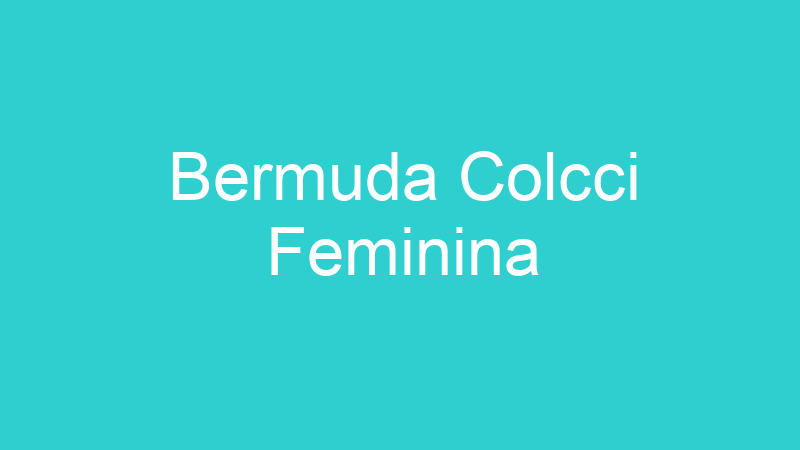 Bermuda Colcci Feminina