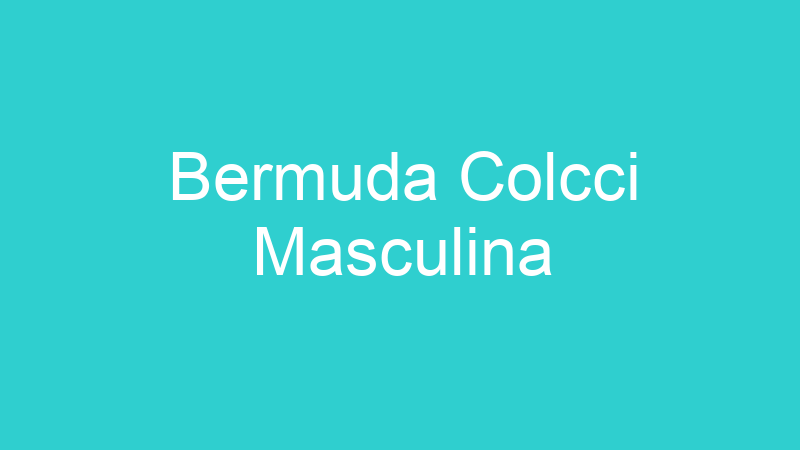 Bermuda Colcci Masculina