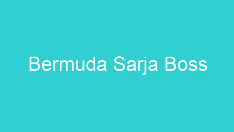 Bermuda Sarja Boss