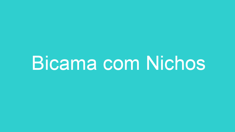 Bicama com Nichos