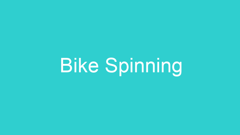 Bike Spinning