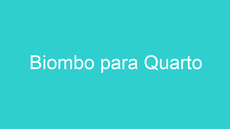 Biombo para Quarto