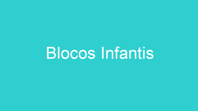Blocos Infantis