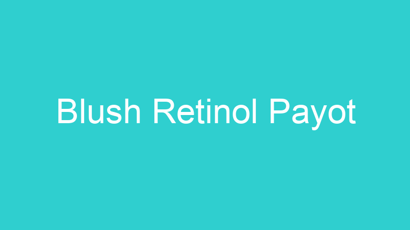 Blush Retinol Payot