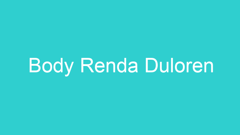 Body Renda Duloren
