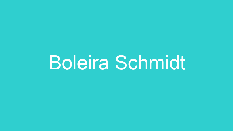 Boleira Schmidt
