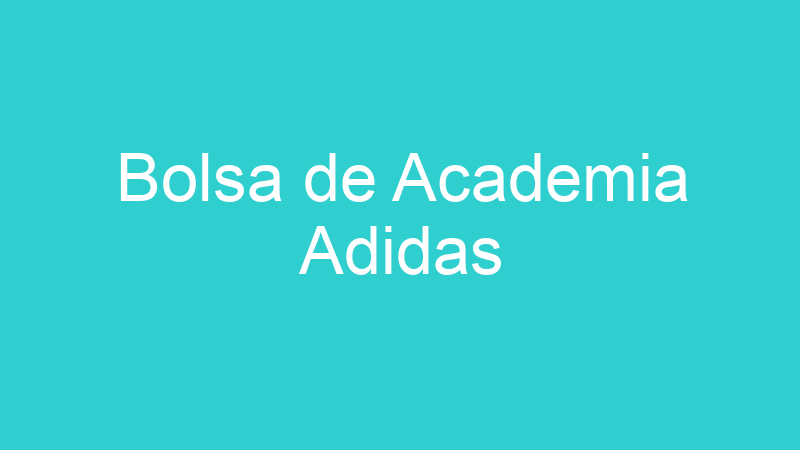 Bolsa de Academia Adidas