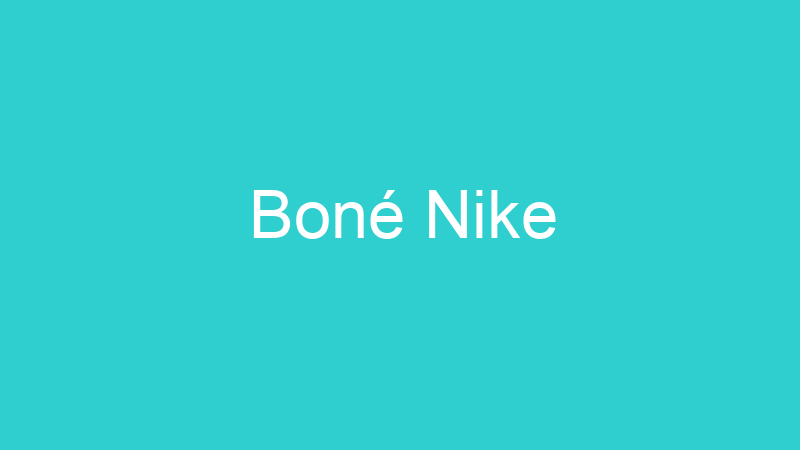 Boné Nike