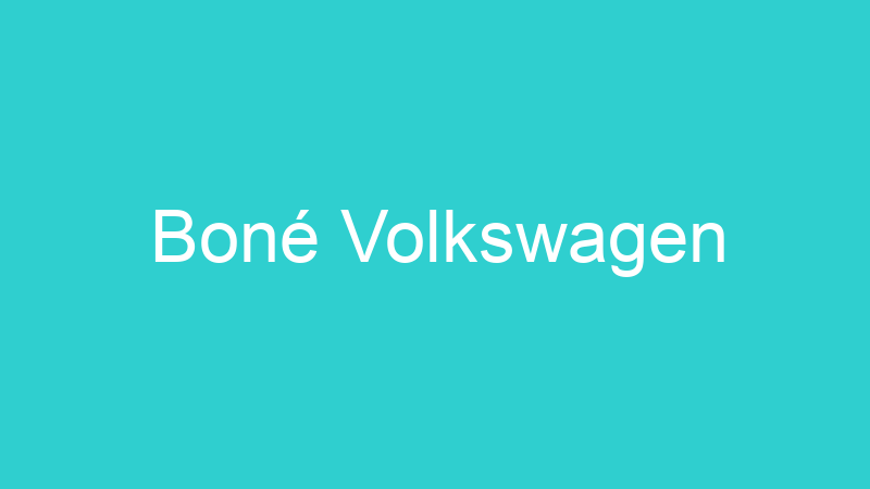Boné Volkswagen