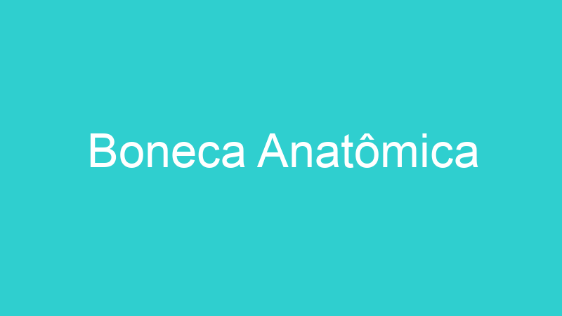Boneca Anatômica