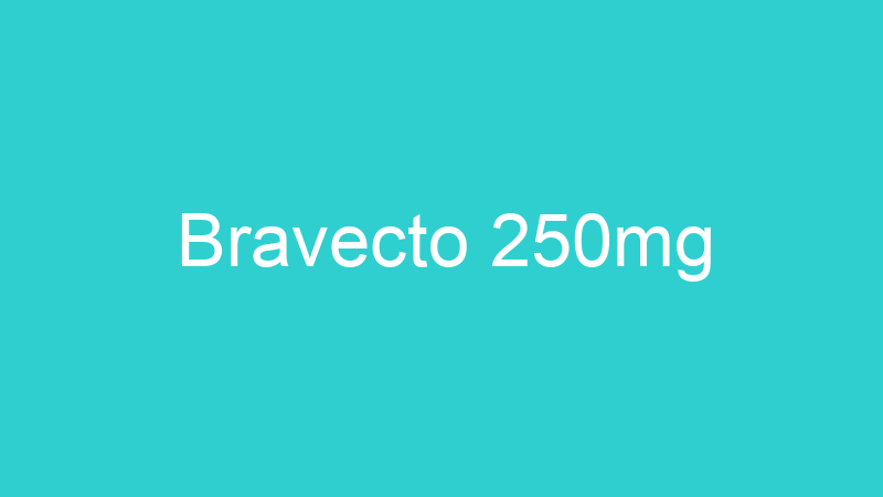 Bravecto 250mg