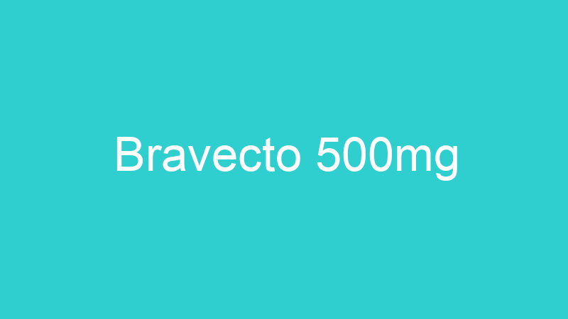 Bravecto 500mg