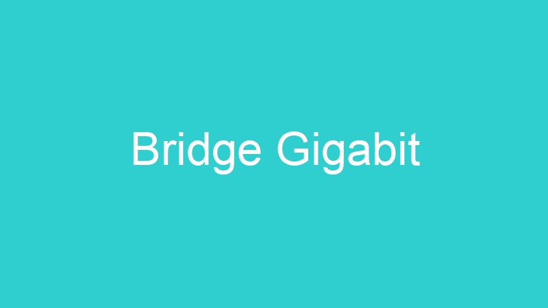 Bridge Gigabit